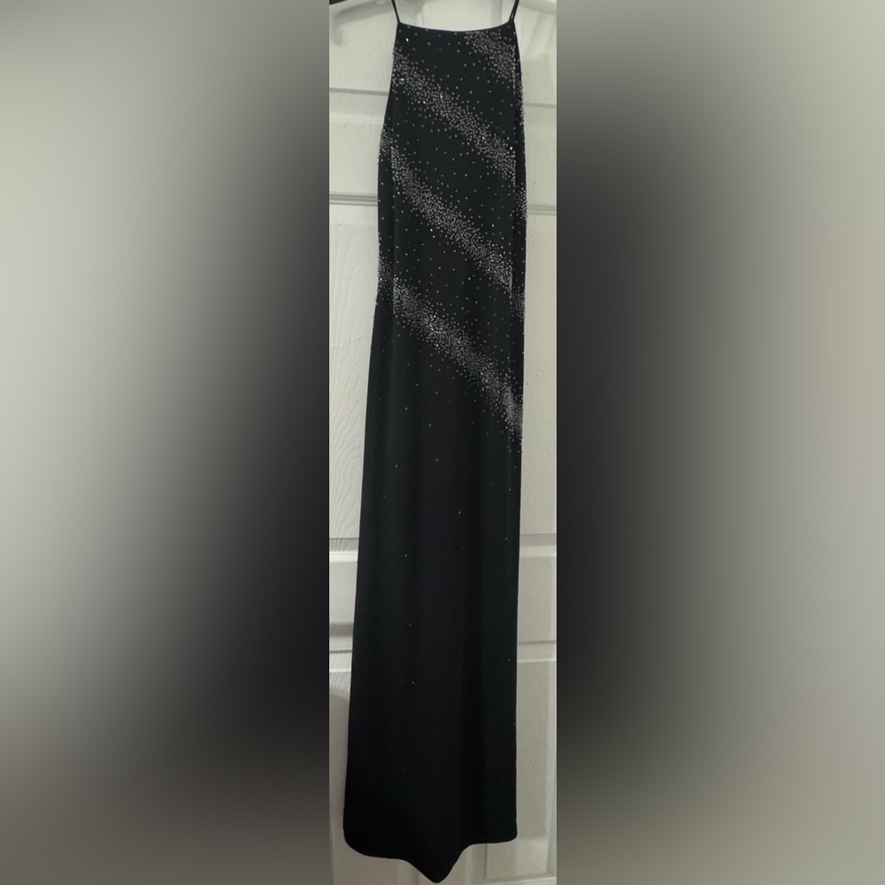 Elegant Black Evening Gown
